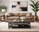 GTRX Stallone X52 Sofa shown in a living room