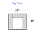 GTRX Tucson X28 Sleeper Sofa — 10 - Armchair dimensions