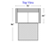GTRX Winslow X108 Sleeper Sofa — 40 - Queen Sleeper dimensions