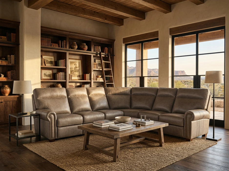navy-leather-reclining-sofa-with-nailheads-omnia-leather-coleman-leather-furniture
