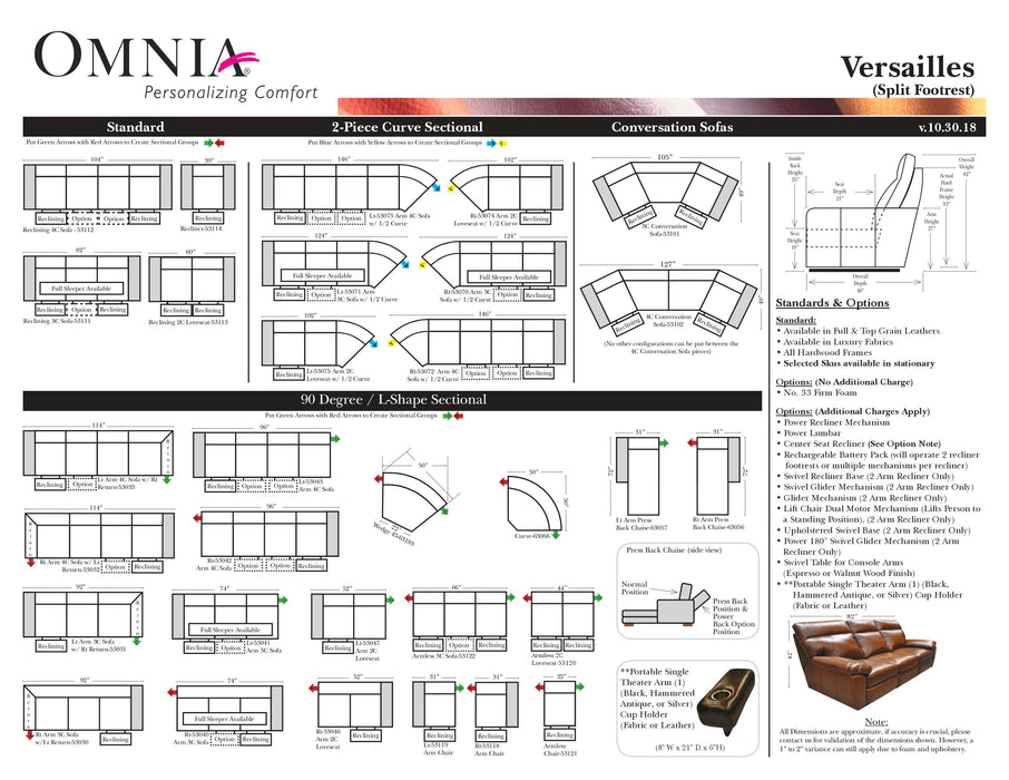 Omnia Versailles - leatherfurniture