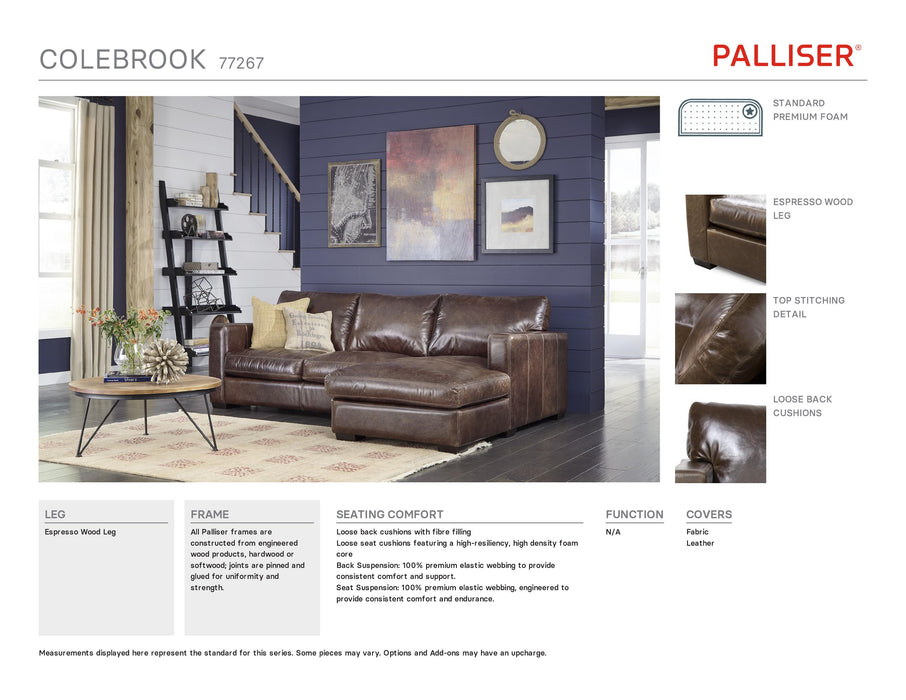 Palliser Colebrook Sectional 77267