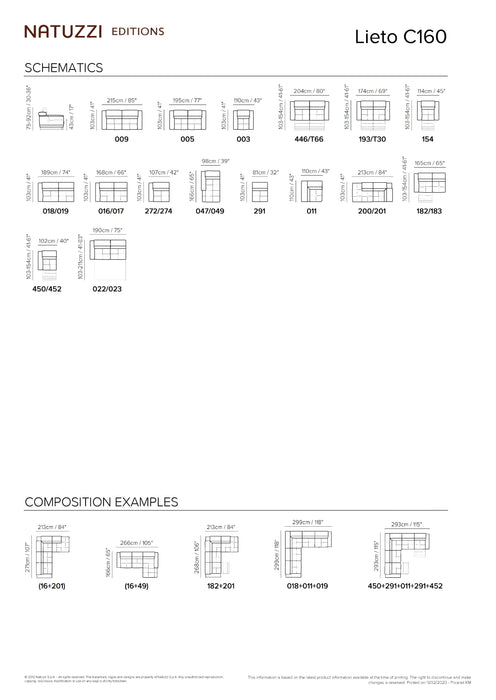 Natuzzi Editions Lieto C160