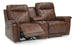 Westpoint - Loveseat w/ home theater wedge reclining rear view
