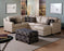 Corissa - example living room w/ Left Arm Sofa, Right Arm Chaise 