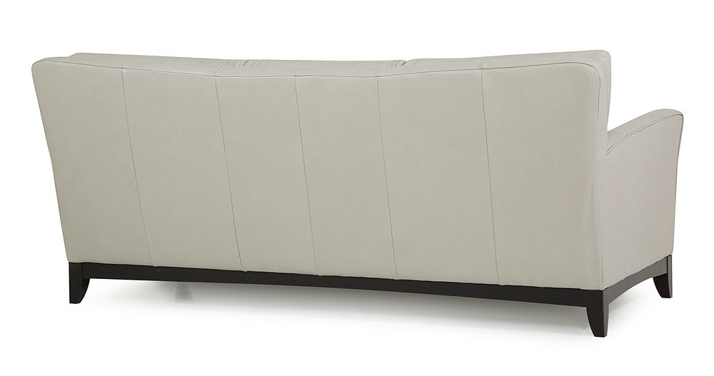India - 3 cushion sofa rear view