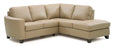 Leeds - Right hand loveseat, corner wedge, left hand armless chair and chaise 