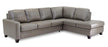 Creighton - Left Arm Sofa, Right Arm Chaise front view