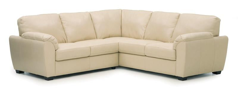 Lanza - Left Arm Sofa W/ Return, Right Arm Loveseat front view