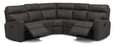 Oakwood - Left Arm Powered Loveseat, Armless Chair, Corner, Armless Chair, Right Arm Powered Loveseat front view