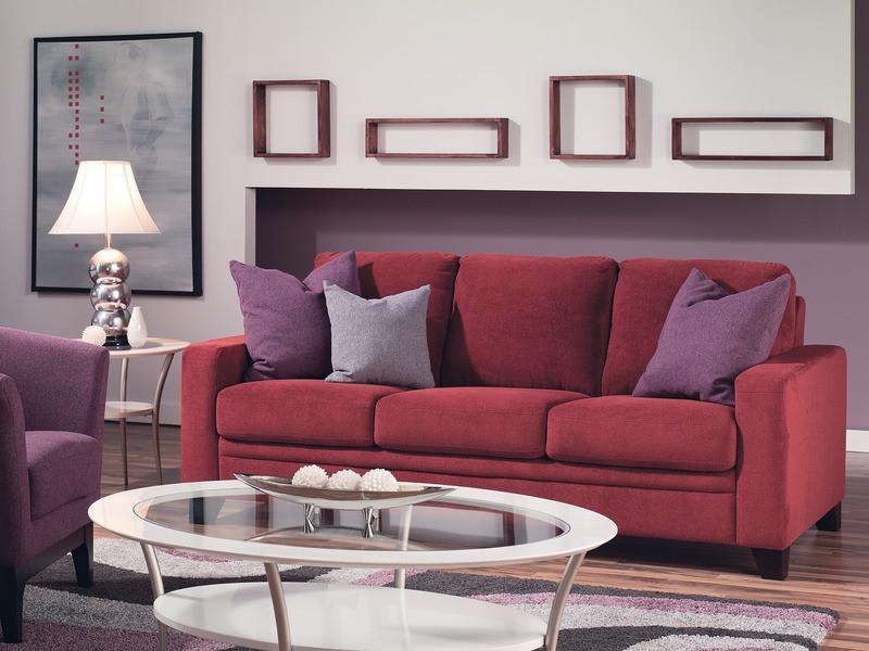 Creighton - example living room w/ 3 cushion sofa