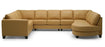 Juno - Left Arm Sofa W/ Return, Armless Loveseat, Right Arm Chaise front view