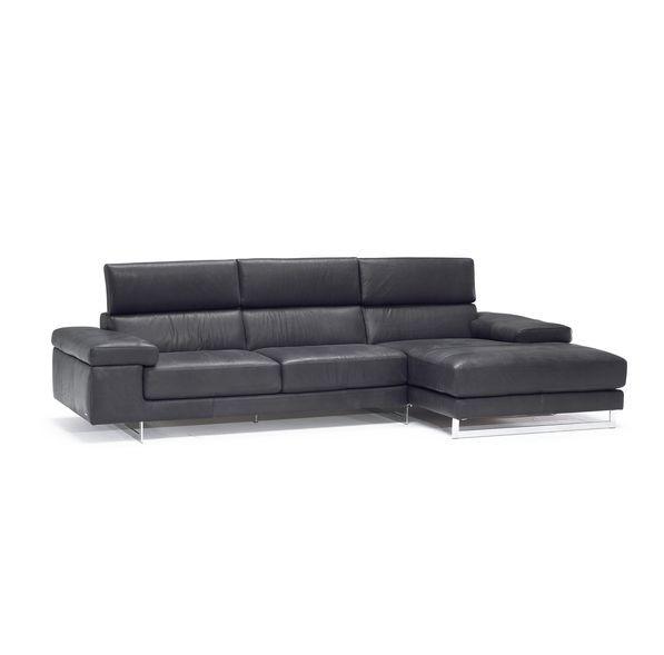 Natuzzi Saggezza Sectional B619 - leatherfurniture