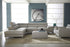 Natuzzi Saggezza Sectional B619 - leatherfurniture