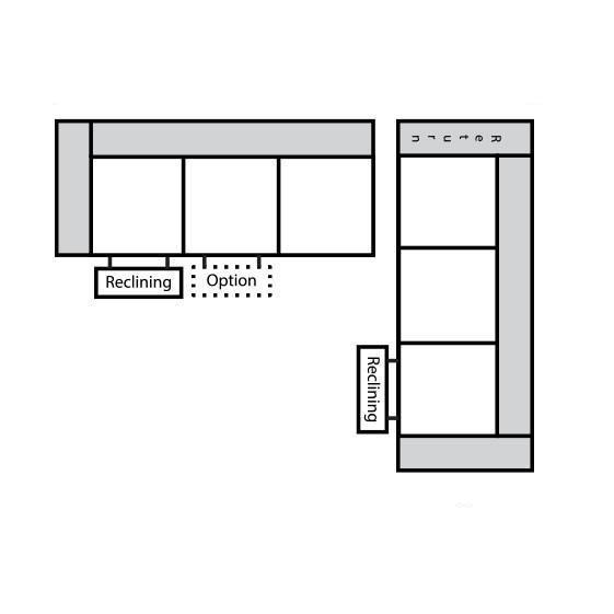 Omnia Brookhaven Sectional Leather Furniture