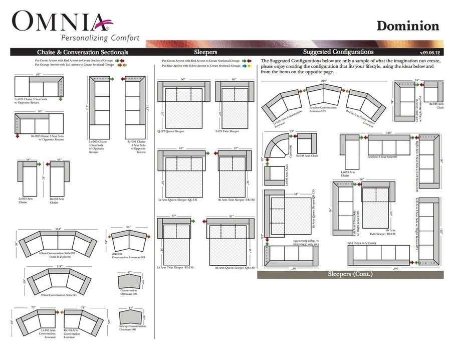 Omnia Dominion Sectional - leatherfurniture