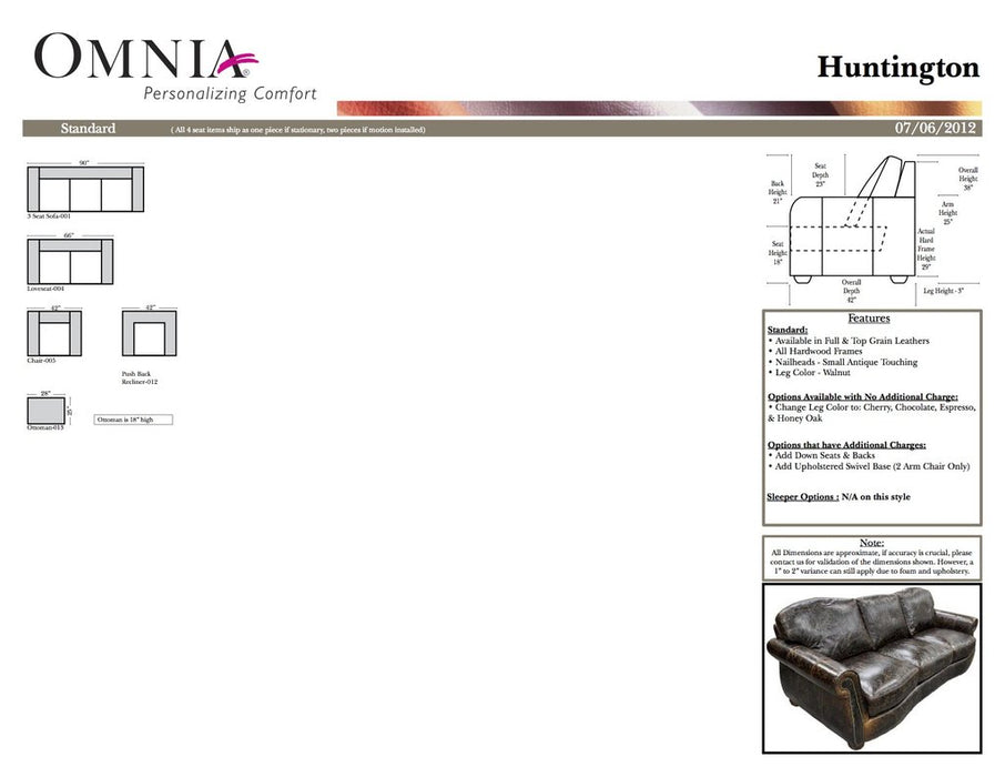 Omnia Huntington - leatherfurniture