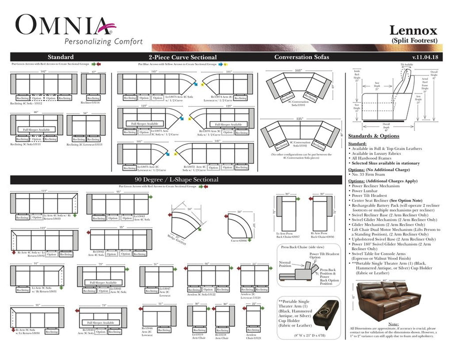 Omnia Lennox Sofa - leatherfurniture