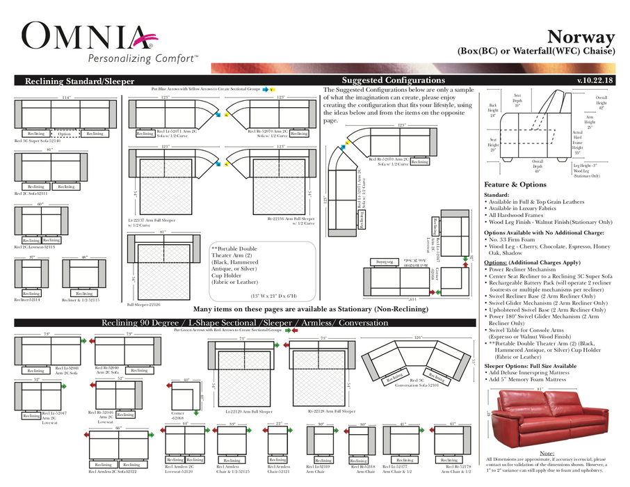 Omnia Norway Theater - leatherfurniture