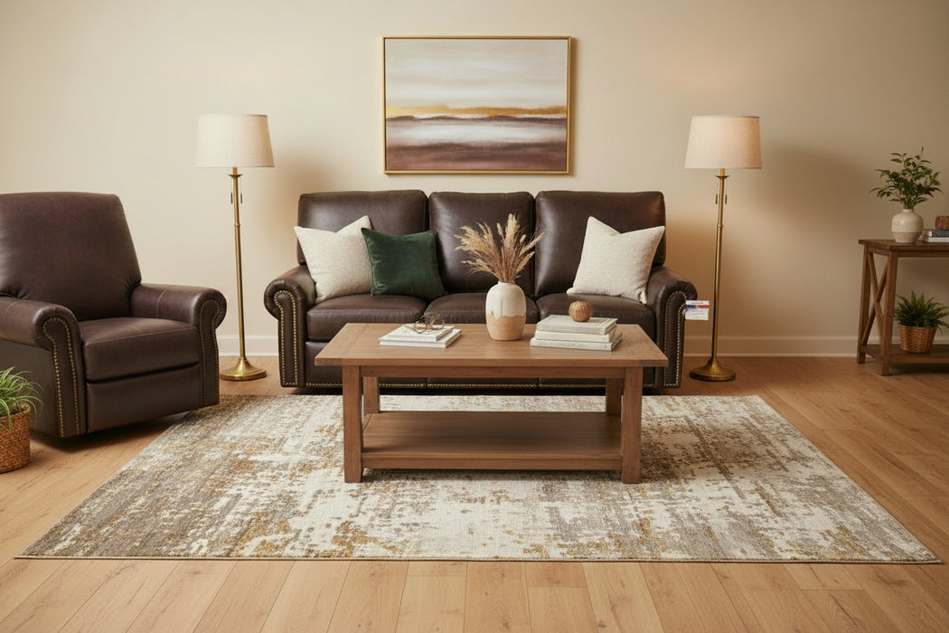 OMNIA FAIRFIELD Leather MAVERICK MOCCA