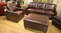 Omnia Times Square Sectional - leatherfurniture