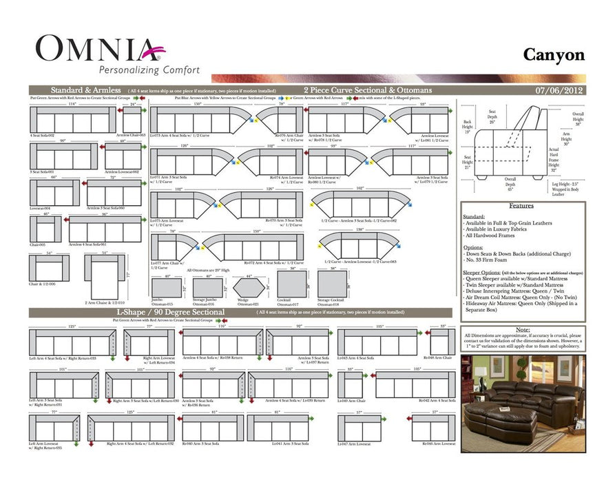 Omnia Canyon - leatherfurniture