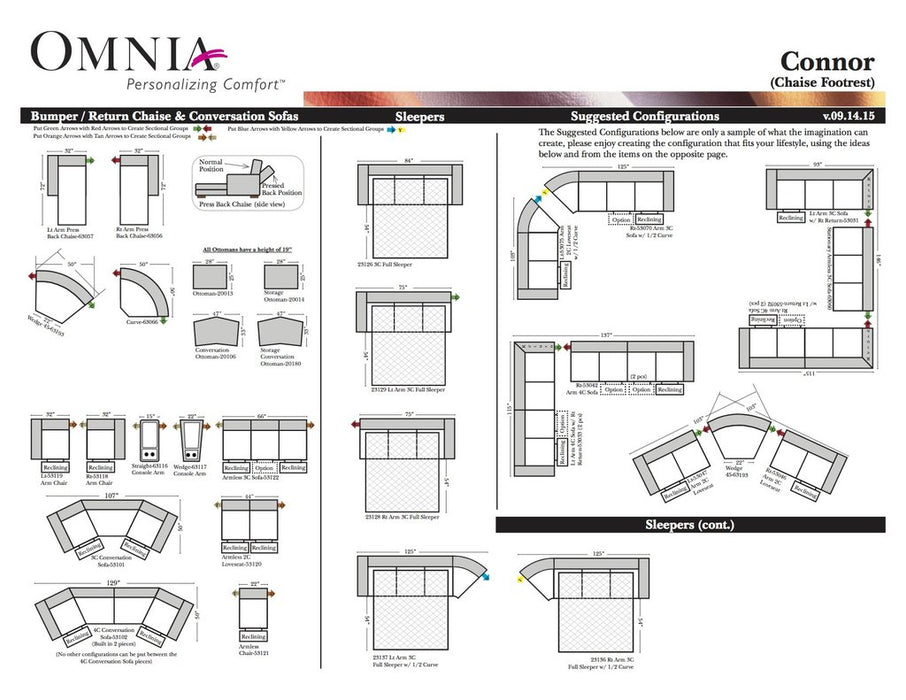 Omnia Connor Sofa - leatherfurniture