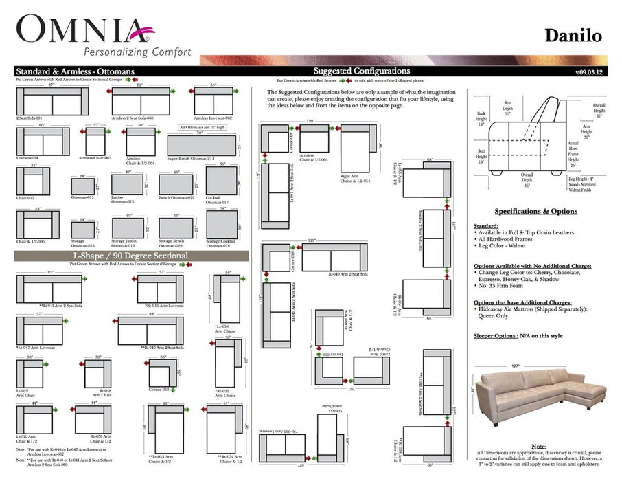 Omnia Danilo Sofa - leatherfurniture