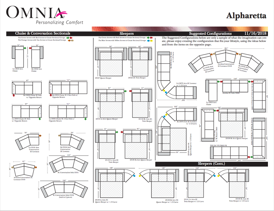 Omnia Alpharetta Sectional