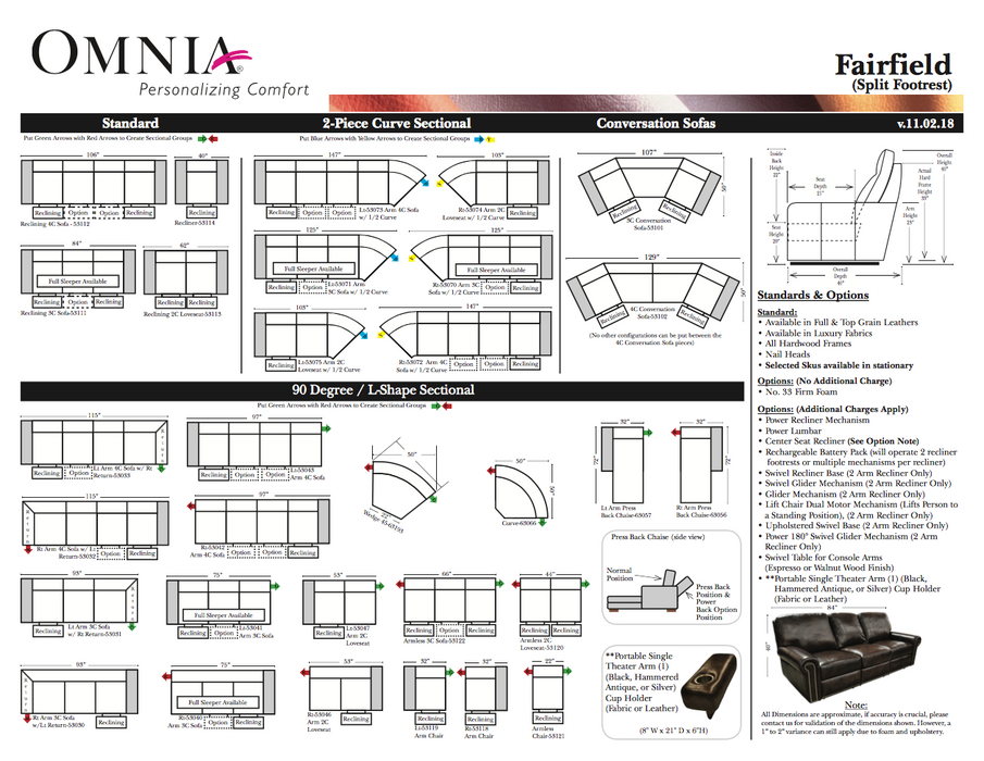 Omnia Fairfield Schematic Sheet