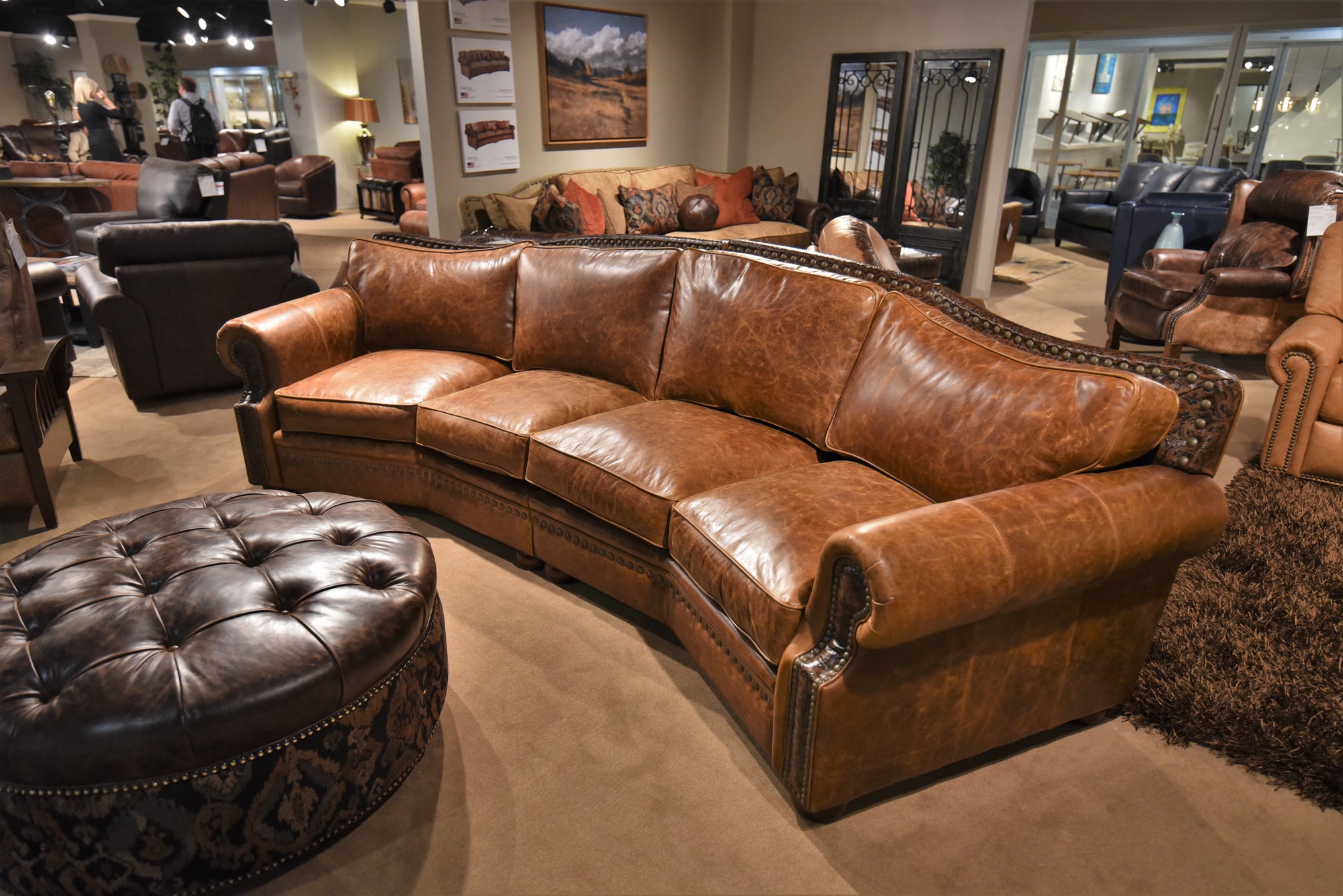 Omnia Laredo Sofa Leather Furniture