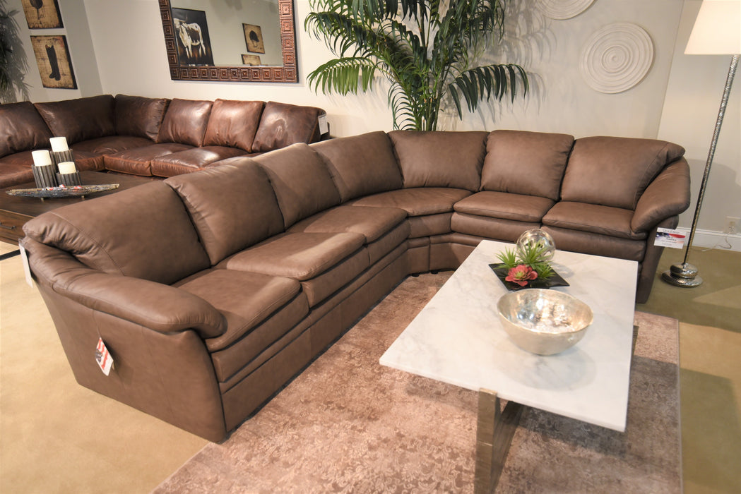 Omnia Uptown Sectional - leatherfurniture