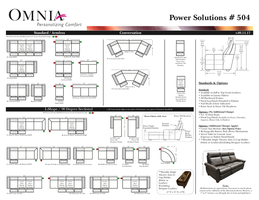 Omnia Power Solutions 504 - leatherfurniture