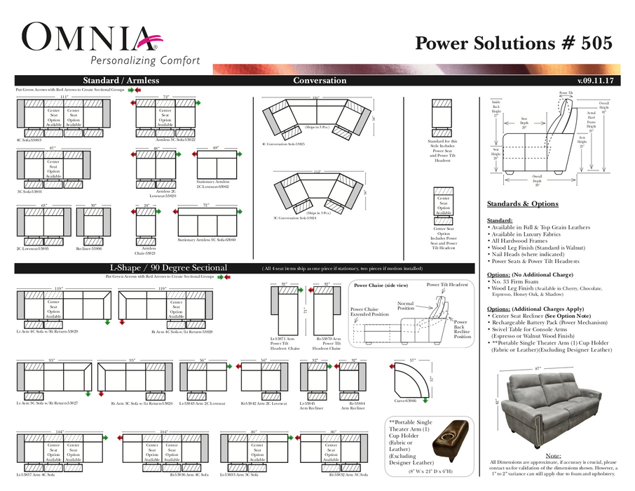 Omnia Power Solutions 505 - leatherfurniture