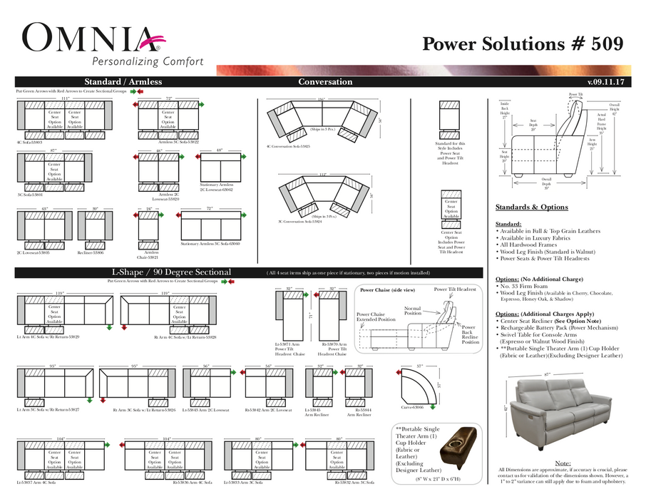 Omnia Power Solutions 509 - leatherfurniture