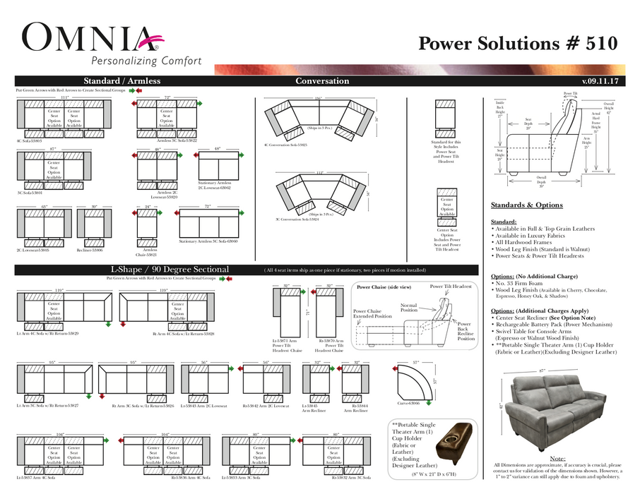 Omnia Power Solutions 510 - leatherfurniture