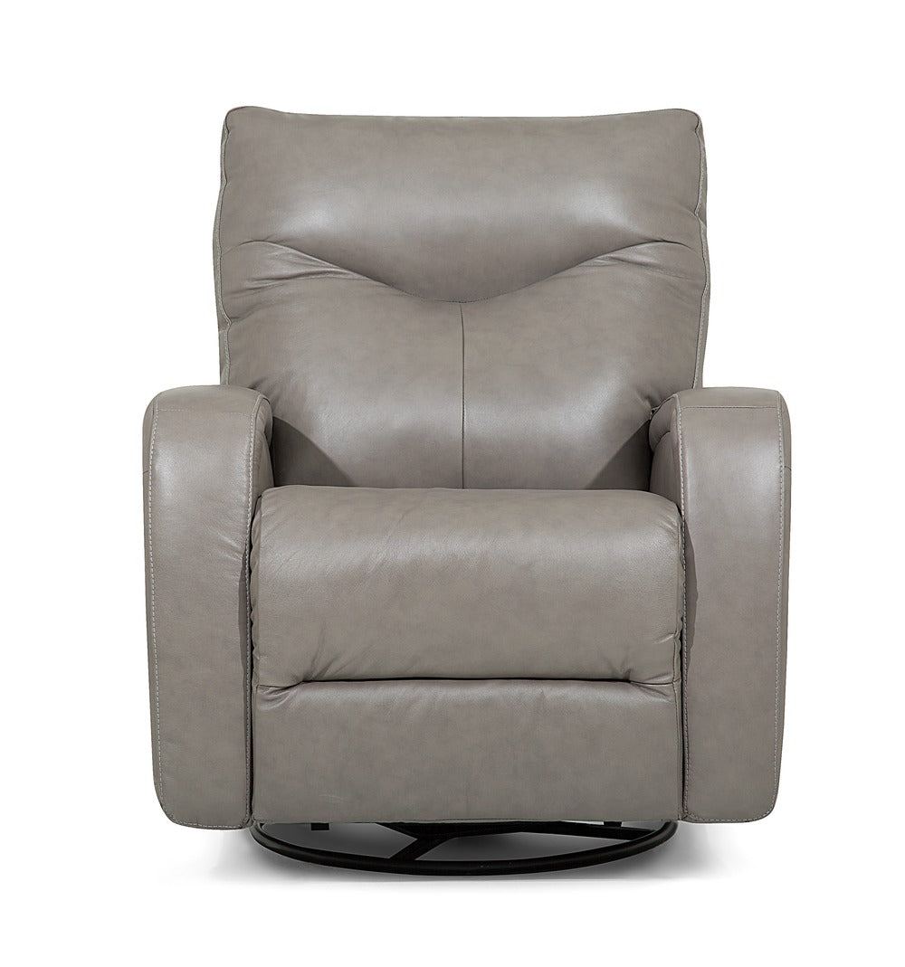 Finchley leather outlet swivel rocker recliner