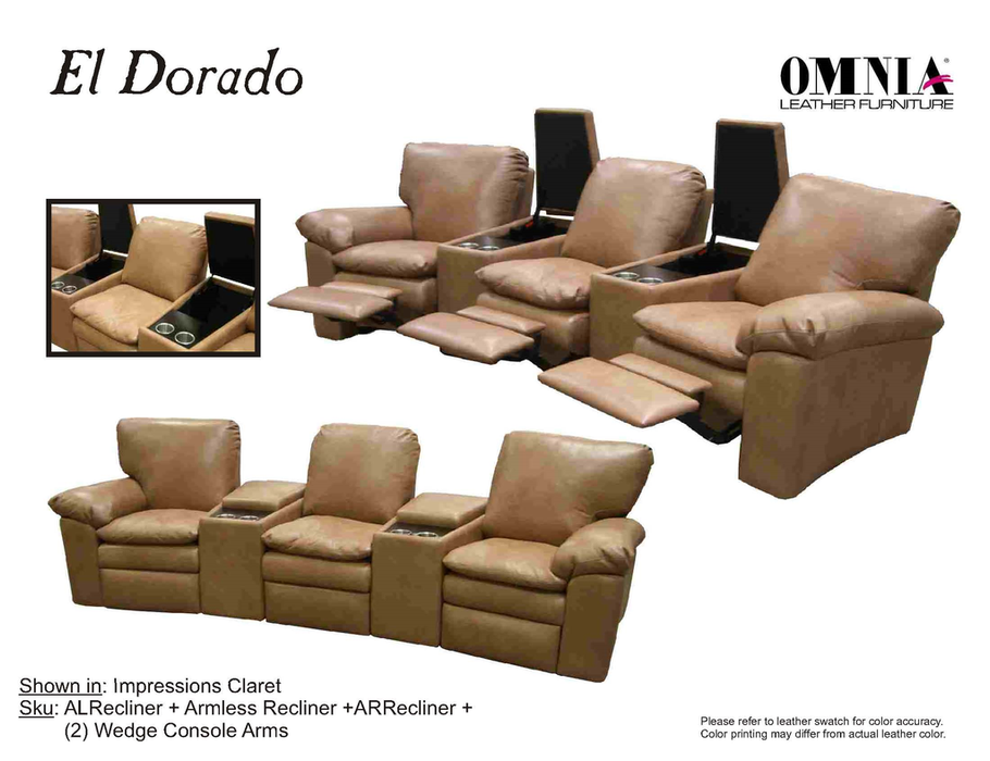 Omnia El Dorado Theater - leatherfurniture
