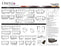 Omnia Campbell leather sofa and sectional configurations schematic sheet, page 1