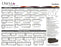 Omnia Cordova leather sofa and sectional configurations schematic sheet, page 1