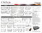 Omnia El Dorado leather sofa and sectional configurations schematic sheet, page 1