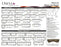 Omnia Frisco leather sofa and sectional configurations schematic sheet, page 1
