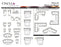 Omnia Frisco leather sofa and sectional configurations schematic sheet, page 2