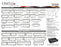 Omnia Vermont leather sofa and sectional configurations schematic sheet, page 1